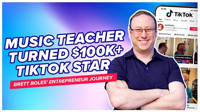 School Teacher Turned TikTok Affiliate Marketer: How Brett Quit His Job to Earn $100K+ Online
