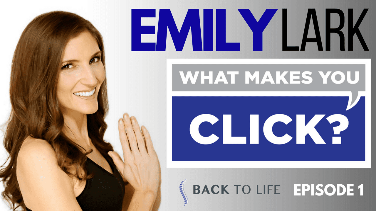 Emily Lark What Makes You Click? Back to Life, Episode 1