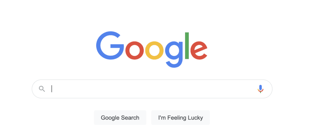 Google search bar