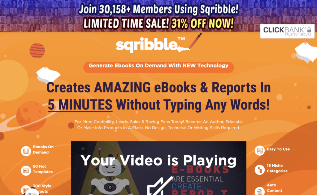 sqribble for creating ebooks