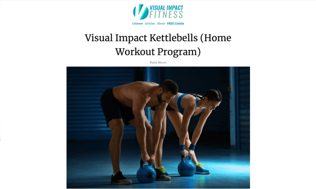 visual impact kettlebells