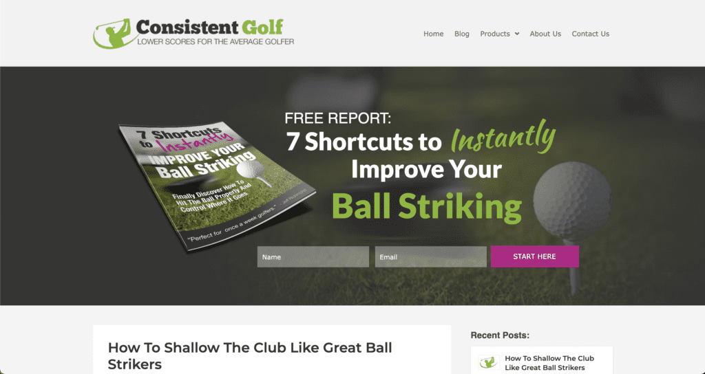 The Stress Free Golf Swing