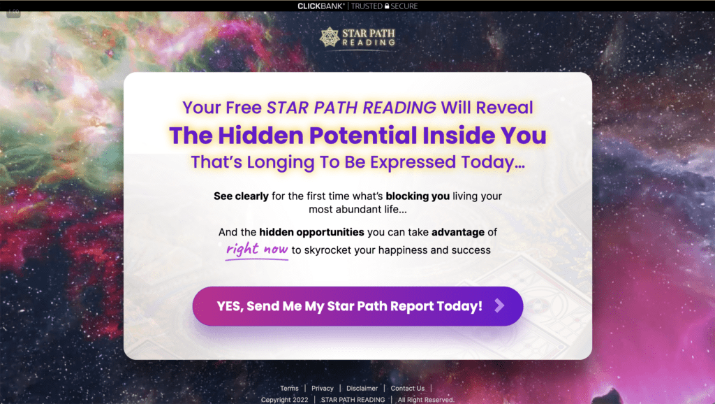 Star Path Reading