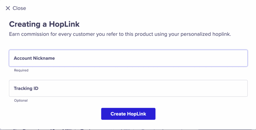 ClickBank HopLink generator