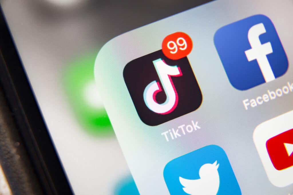 TikTok business account