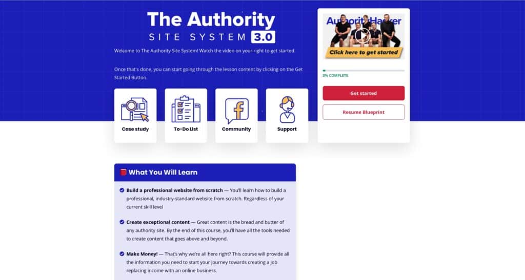 The Authority Site System